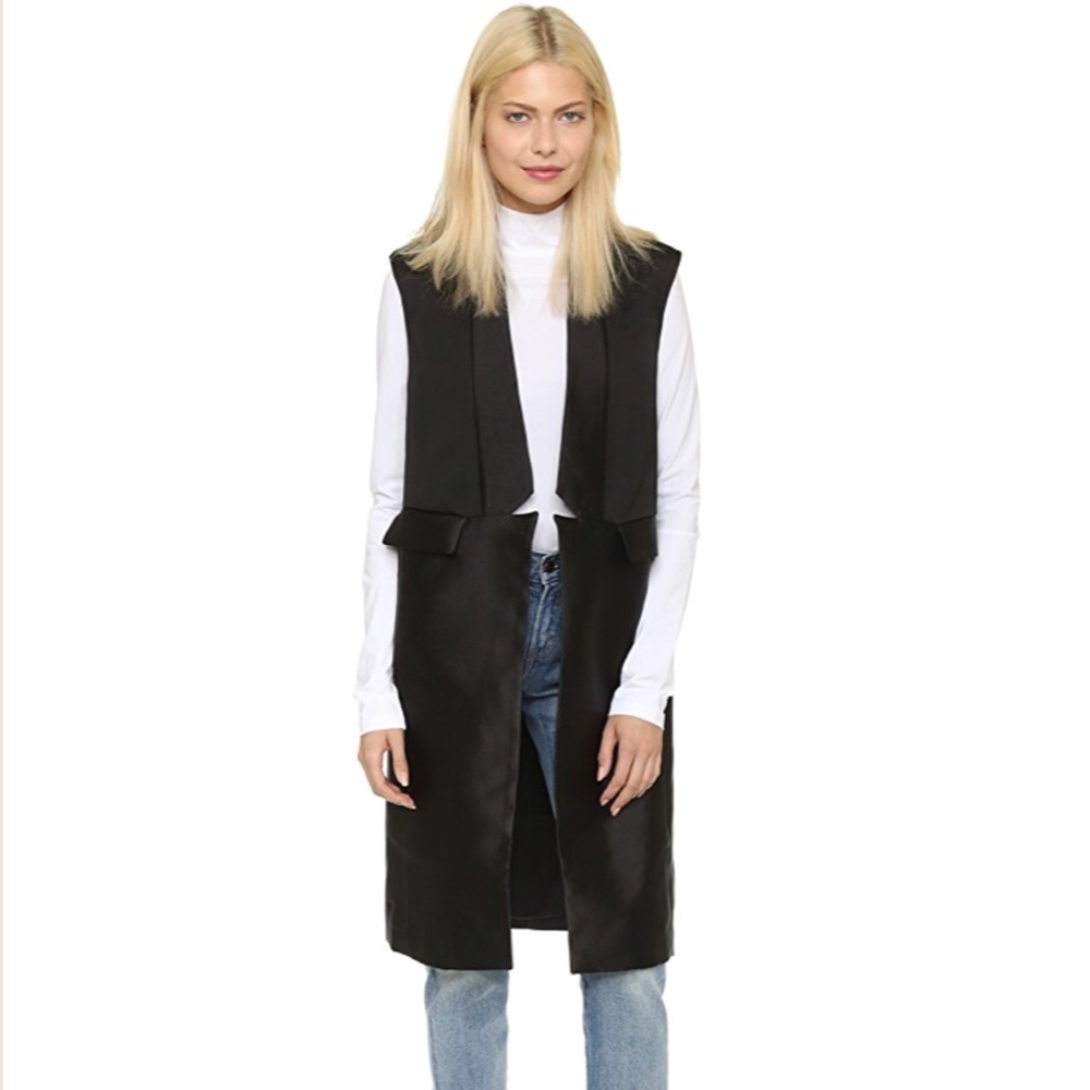 NWT Cameo Class Act Vest WHITE